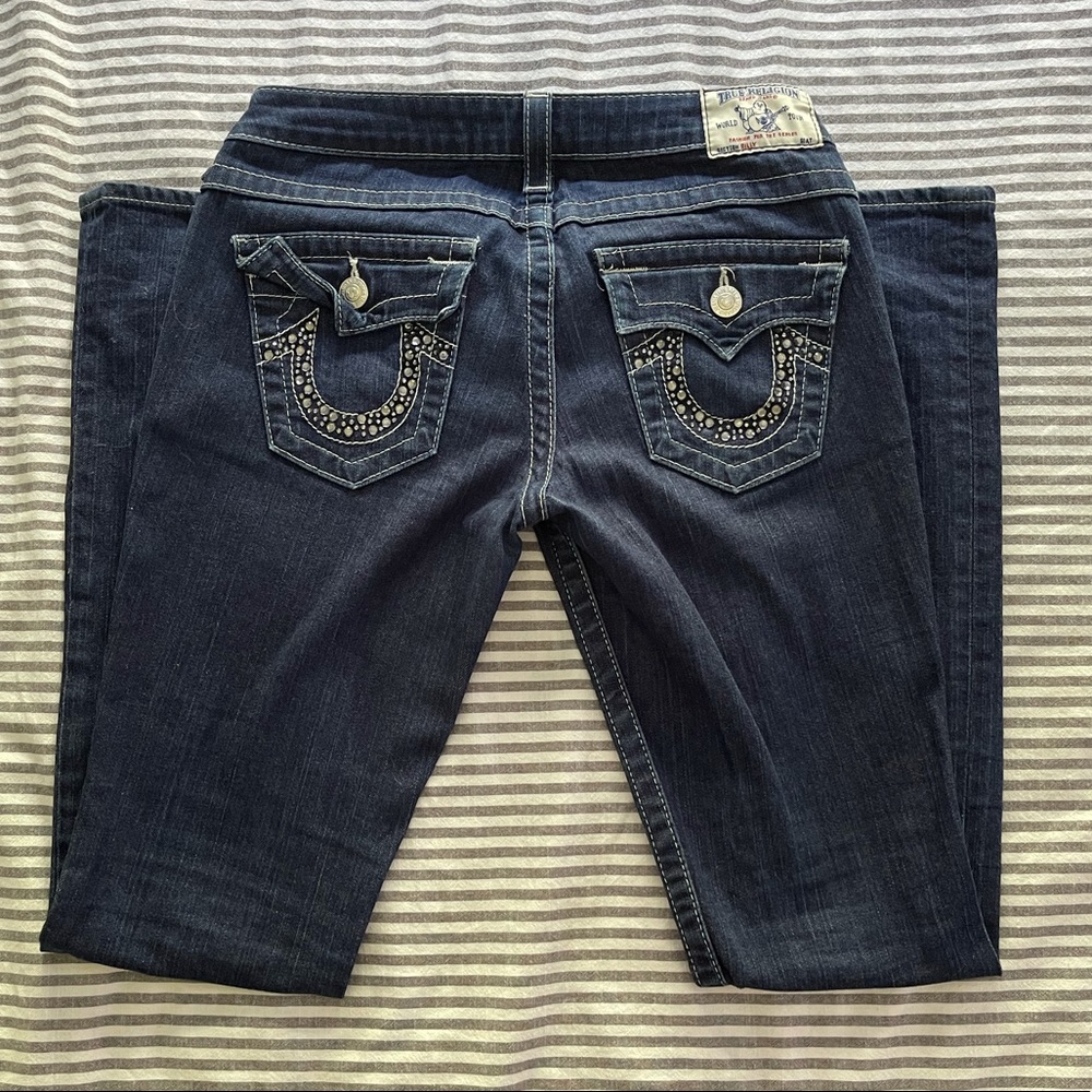 true religion size 28 billy jeans